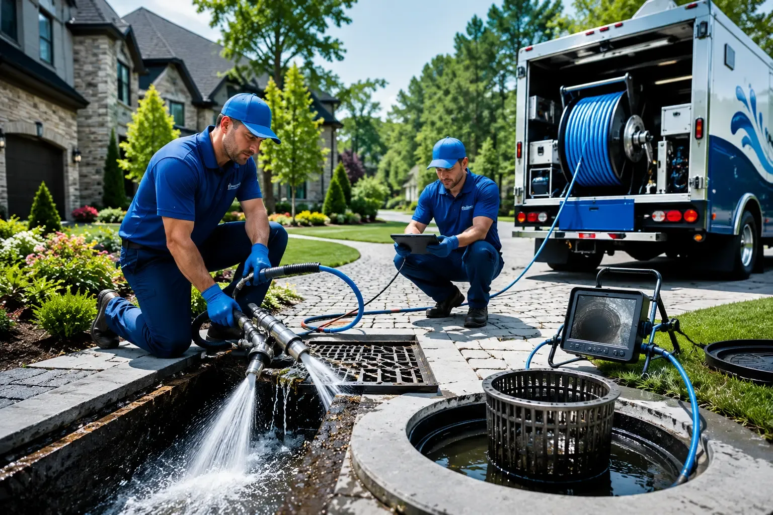 Local outdoor drain cleaning professionals in Furman, SC